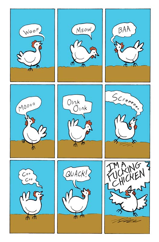 chickens is chickens